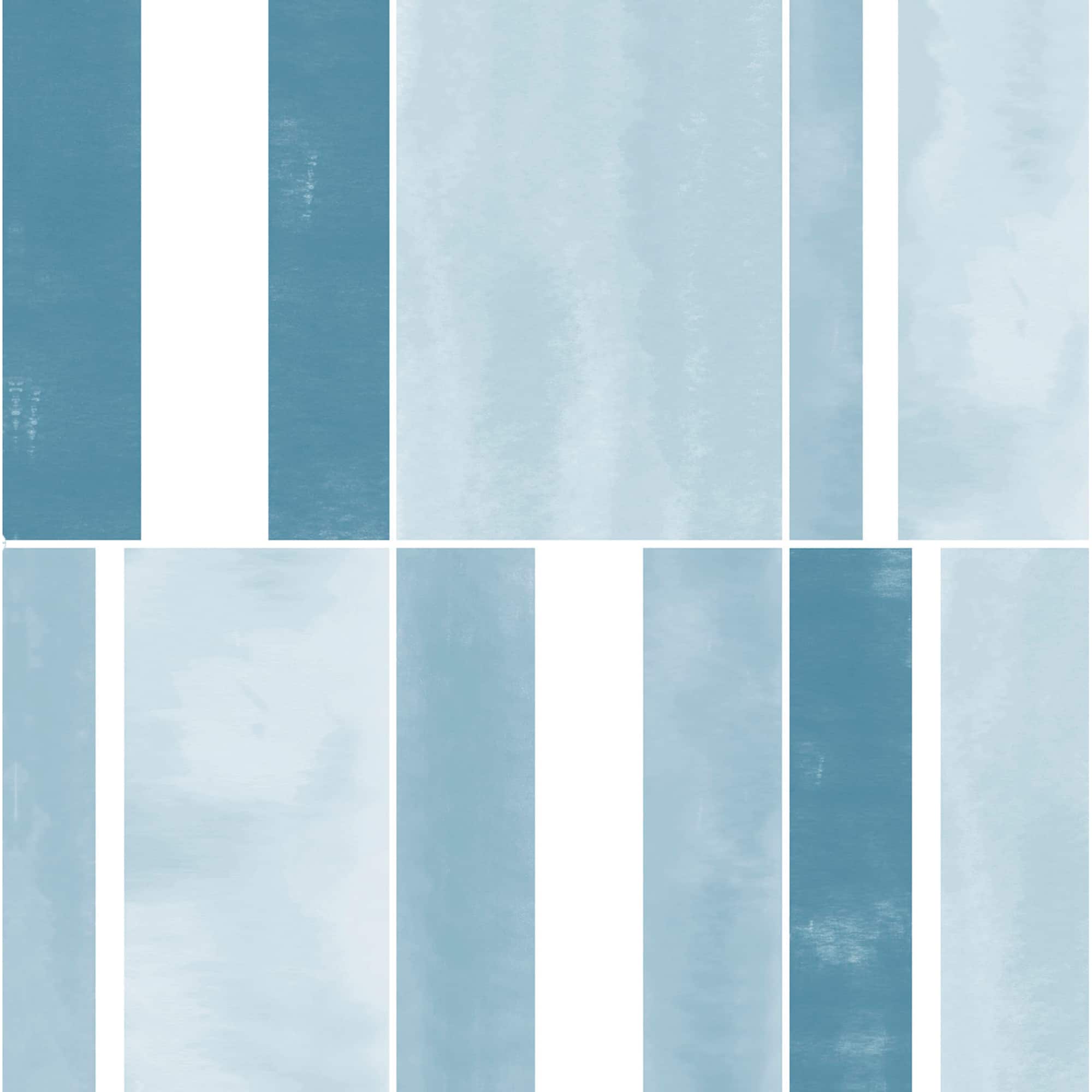 FloorPops Azure Peel & Stick Floor Tiles